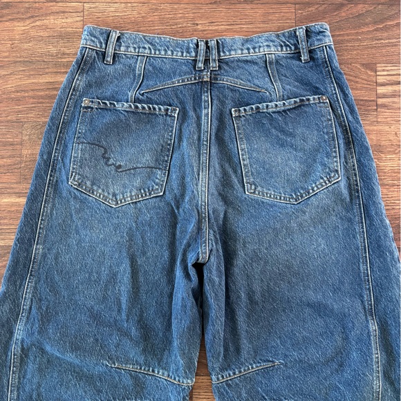 We The Free Good Luck Mid-Rise Barrel Jeans  - 30 - Picture 8 of 9